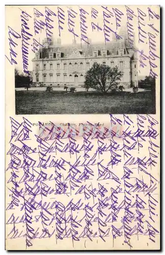 Cartes postales Pouance Chateau Facade Nord