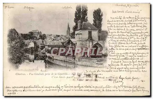 Cartes postales Chartres Vue Generale De La Courtille