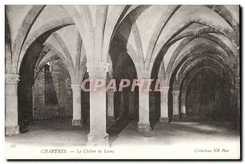 Cartes postales Chartres Le Cloitre de Loens