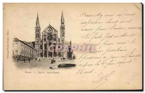 Cartes postales Reims Eglise Saint Remi