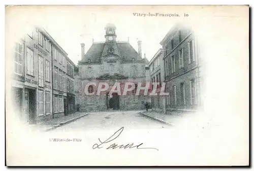 Cartes postales Vitry le Francois le L'Hotel de Ville