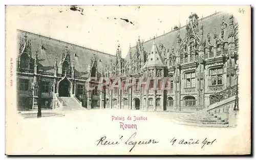 Cartes postales Palais De Justice Rouen