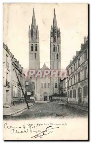 Cartes postales Caen Eglise Saint Etienne