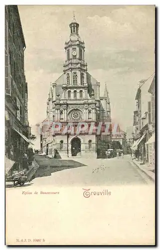 Ansichtskarte AK Eglise De Bonsecours Trouville