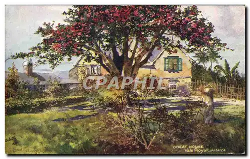 Cartes postales Great House Vale Royal Jamaica
