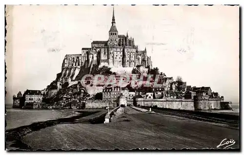 Cartes postales Le Mont Saint Michel L&#39Arrivee