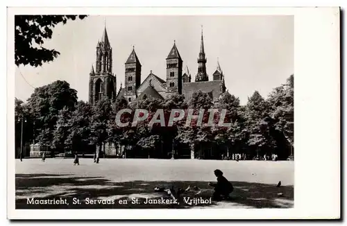 Cartes postales moderne Maastricht St Servaas en St Janskerk Vrijthof