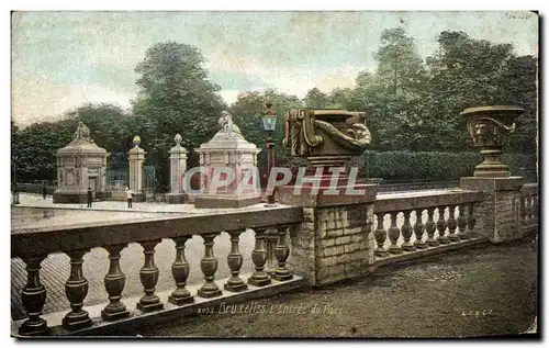 Cartes postales Bruxelles L&#39Entree Du Parc