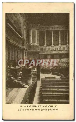 Ansichtskarte AK Assemblee Nationale Salle Des Seances