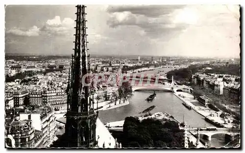 Ansichtskarte AK Paris Vue Panoramique de Notre Dame