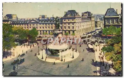 Cartes postales Paris Place De La Republique