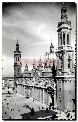 Moderne Karte Zaragoza Basilica de Ntra Sra del Pilar