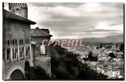 Cartes postales Granada Vista Parcial Dade La Althambra