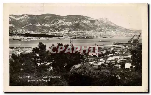 Cartes postales Toulon Vue generale prise de la Seyne