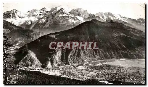 Ansichtskarte AK Assy Passy La Chaine du Mont Blanc