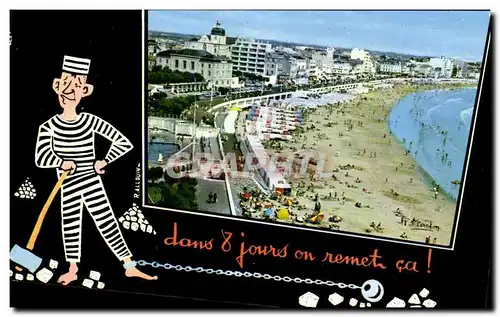 Cartes postales moderne Les Sables d'olonne Prison prisonnier Bagne Bagnard
