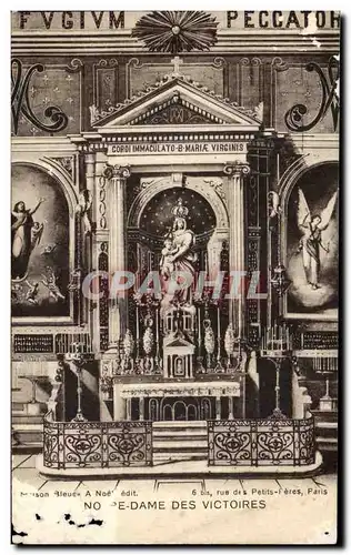 Cartes postales Notre Dame Des Victoires Paris