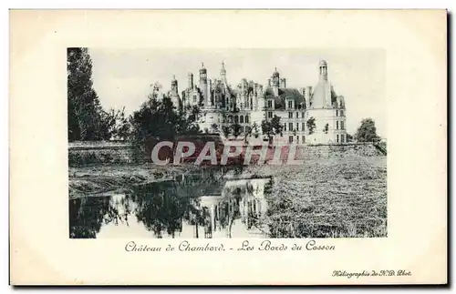 Ansichtskarte AK Chateau de Chambord Les Bords du Cosson