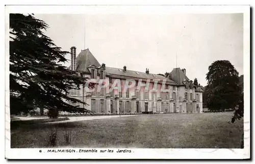 Cartes postales Malmaison Ensemble sur les Jardins