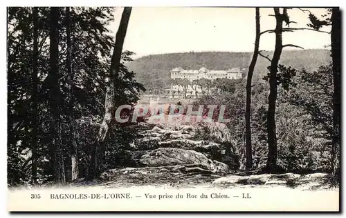 Cartes postales Bagnoles De L&#39orne Vue Prise du Roc Du Chien