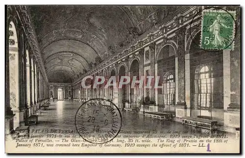 Cartes postales Palais De Versailles Galerie des Glaces