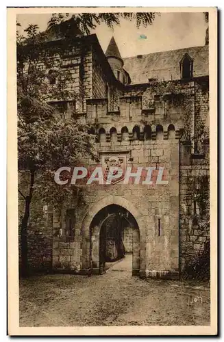 Cartes postales La Douce France Rocamadour Sortie Des Sanctuaires Conduisant Au Chemin De Croix