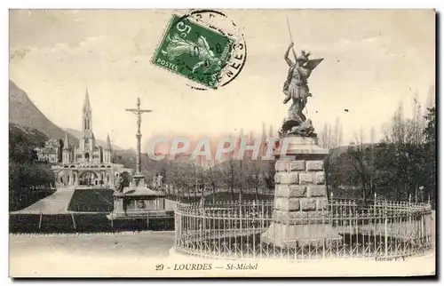 Cartes postales Lourdes St Michel