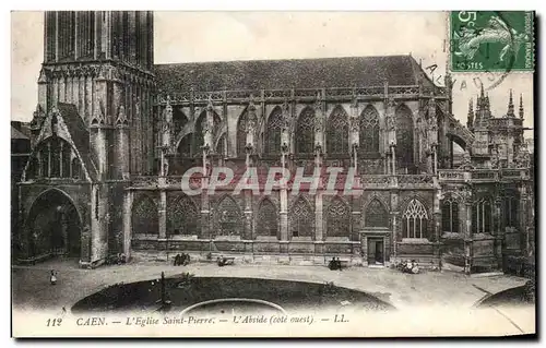 Cartes postales Caen L&#39Eglise Saint Pierre L&#39Abside