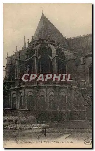 Cartes postales Abbaye De St Denis L&#39Abside