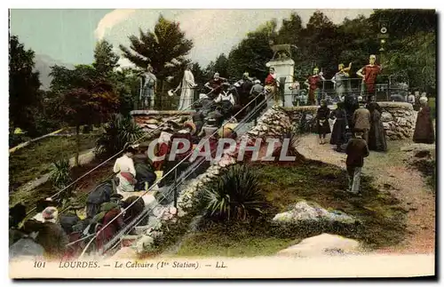 Cartes postales Lourdes Le Calvaire