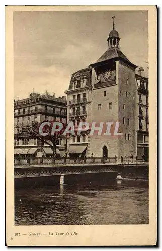 Cartes postales Geneve La Tour De L&#39ile