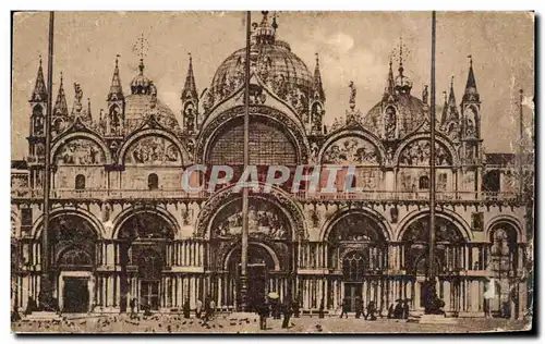 Cartes postales Venezia Basilica Marco