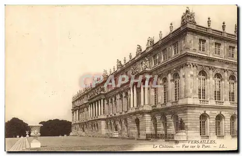 Ansichtskarte AK Versailles Le Chateau Vue Sur Le Parc