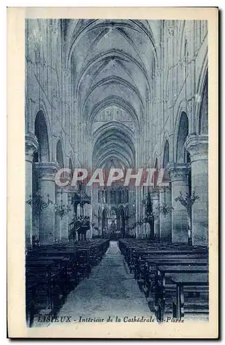 Ansichtskarte AK Lisieux Interieur De La Cathedrale St Pierre