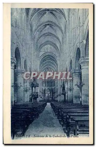 Cartes postales Lisieux Interieur De La Cathedrale St Pierre