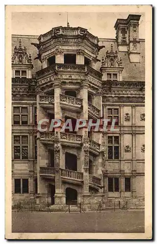 Ansichtskarte AK Chateau de Blois Escalier Francois 1er