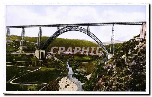 Ansichtskarte AK Garabit Le Viaduc et la Vallee de la Truyere