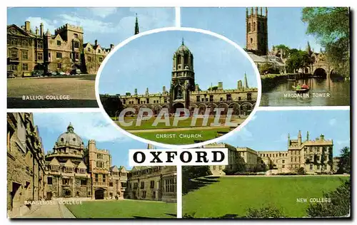 Cartes postales moderne Oxford