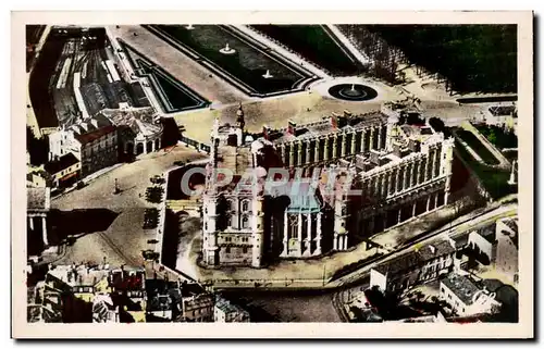 Cartes postales Saint Germain en Laye Le Chateau Vue aerienne