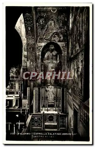 Cartes postales Palermo Cappella Palatina Destro