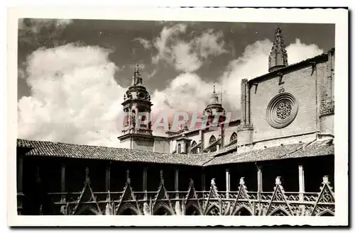 Ansichtskarte AK Pamplona Catedral Detalle del Claustro