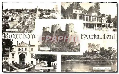 Cartes postales Bourbon I&#39Archambault