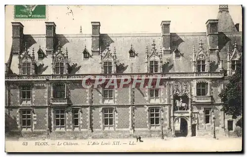 Cartes postales Blois Le Chateau L&#39Aile Louis XII