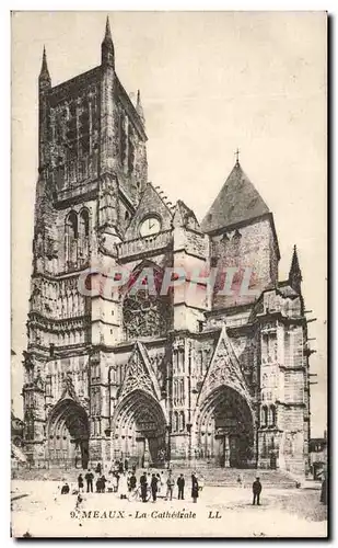 Cartes postales Meaux La Cathedrale