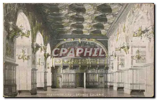 Cartes postales Fontainebleau Grande Galerie