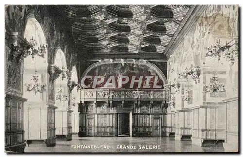 Cartes postales Fontainebleau Grande Galerie