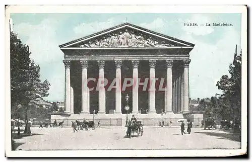 Cartes postales Paris La Madeleine