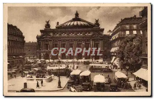 Ansichtskarte AK Paris en Flanant Place de l&#39Opera