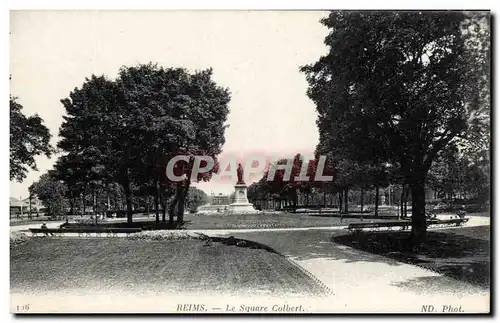 Ansichtskarte AK Reims Le Square Colbert