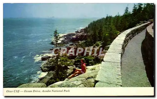 Cartes postales View From Summit Of Otter Cliff Bar Harbor
